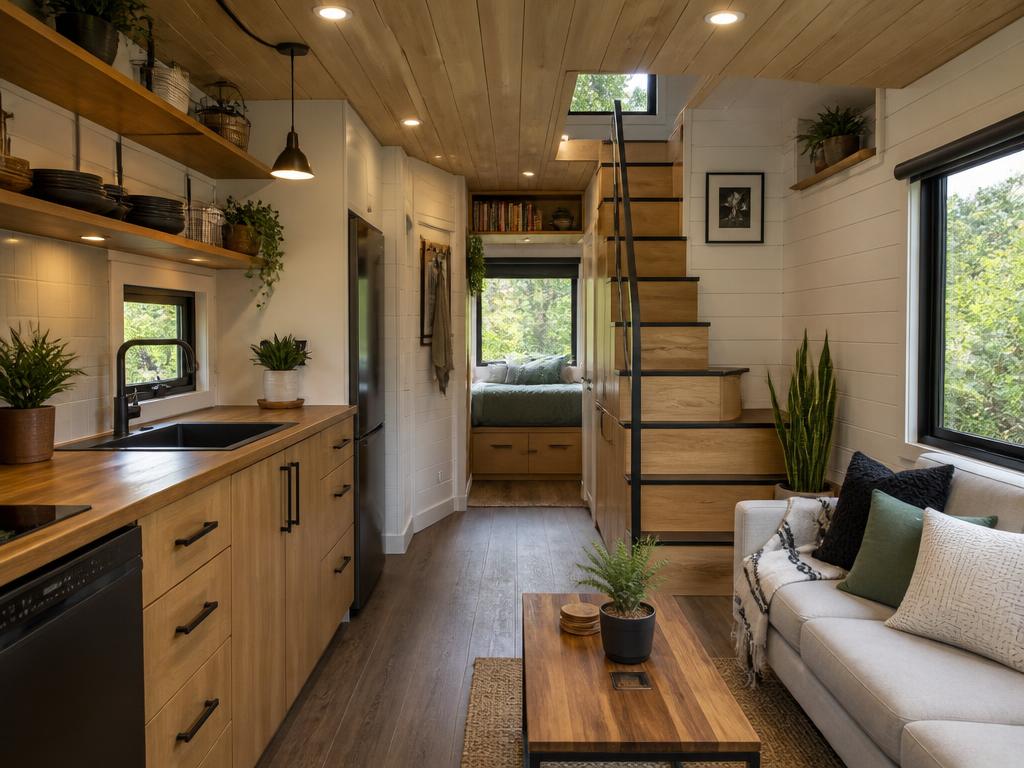Container home interior